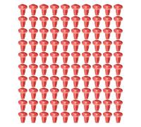 100 Pcs Anticollision Ante Integrate Paraurti Non Slip Silicone Fori Del Piedistallo Spina Trasportatore Accessori Mobili Cuscino Bulloni di Protezione Tappi Forati