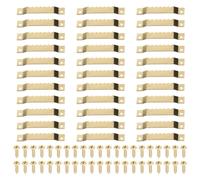 100 Pcs Appendiabiti Per Quadri Gancetti Kit Hardware Sospeso L'immagine