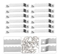 100 Pcs Appendiabiti Per Quadri Gancetti Kit Hardware Sospeso L'immagine