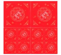 100 Pcs Auguri Di Buone Feste Distici Del Capodanno Cinese Carta Rossa Distico
