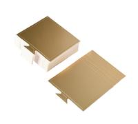 100 Pcs Base Per Torta Sottotorta Quadrati Vassoio Torte Di Carta