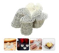 100 Pcs Bicchieri Di Caramelle Dal Design Cavo Pirottini Piccoli