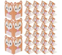 100 Pcs Biglietto Ringraziamento Carta Per La Doccia Bambini Grazie