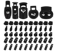 100 Pcs Blocco Finale Per L'attrezzatura Ferma Cordoncino Serrature Corda