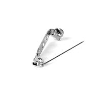 100 Pcs Brooch Lock Safety Pins Spilla All'occhiello Schienali Spillo