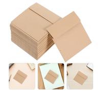 100 Pcs Buste in Carta Piccole Minuscole Tessera Della Biblioteca Con