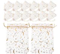 100 Pcs Buste Per Bomboniere Piccole Borse Portagioielli Sacchetto Sacca