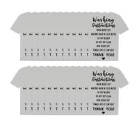 100 Pcs Carta Di Abbigliamento Etichetta Etichette Per Indumenti