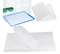 100 Pcs Carta Per Gabbia Di Pappagallo Cuscinetto Uccelli Forniture Pappagalli