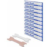 100 pcs Cerotti nasali Better Breath Cerotti nasali anti-russamento Tappi per russare, taglia M (55 * 18mm, 100 pcs)