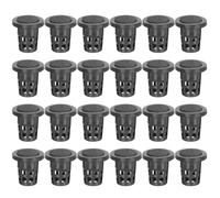 100 Pcs Cestino Di Plastica Per Piantare Pentole Vivaio Mesh Fioriera