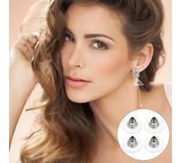 100 Pcs Chiusure Per Orecchini Ferma Schienali Disco Aretes Mujer Sicurezza
