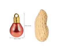 100 Pcs Ciondoli Per Le Luci Di Natale Mini Ghirlanda Lampadina Natalizia