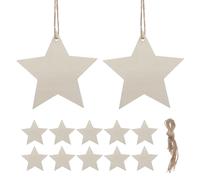 100 Pcs Ciondolo A Stella Bambino Uomo Ornamenti Dell'albero Di Natale