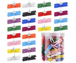100 Pcs Clip A Perno Di Spinta Carichi Pesanti Puntine Appendere Quadri
