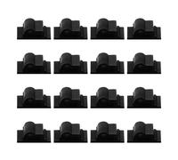 100 Pcs Clip Per Cavi Adesivi Organizer Del Cavo Fermagli Metallici Appiccicosi