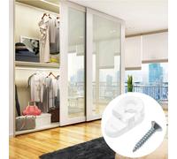 100 Pcs Clip Senza Cornice Porta Specchio Di Fissaggio Del Retainer Clips