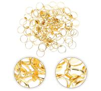 100 Pcs Craft Ring Supplies DIY Blanks Anelli Regolabili Reperti Gioielli