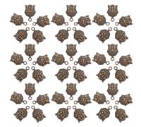 100 Pcs Creazione Di Gioielli Fai Da Te Perline Distanziatrici Perle