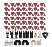 100 Pcs Crollare Lame Segate Ad Alto Oscillazione Universale Multitool Tagliente Oscillante Bladeoscinte Multitooloscilante Alemultitool Slama Lama il Potenziale