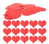 100 Pcs Decorazioni Cuore Carte Di Carta Decorazione Murale Vergini