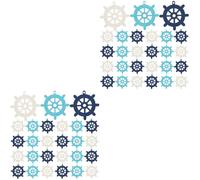 100 Pcs Decorazioni Per Feste Nautiche Ornamento in Stile Nautico