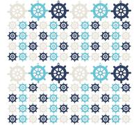 100 Pcs Decorazioni Per Feste Nautiche Ornamento in Stile Nautico
