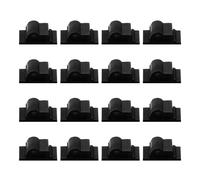 100 Pcs Fermagli Metallici Appiccicosi Organizzatori Del Cordone