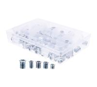 100 Pcs Ferramenta Per Mobili Inserti Filettati Inserto Filettato Legno Dadi
