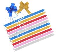 100 Pcs Fiocco Auto Matrimonio Mini Fiocchi Per L'artigianato Piccoli Di Nastro