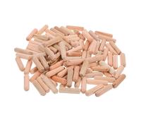 100 Pcs Fluted Dowels for Woodworking Crafts Bastoncini Di Legno Tasselli Bambù