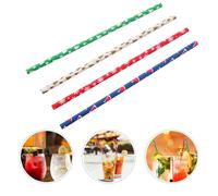 100 Pcs Forniture Per Feste A Base Di Bevande Cannucce Carta Articoli Bere