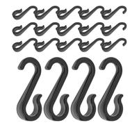 100 Pcs Ganci Per Cucina Appendiabiti Plastica Accessori Binari Tende