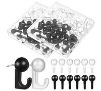 100 Pcs Ganci Per Quadri Quadro Puntine Da Disegno Decorative Appendiabiti