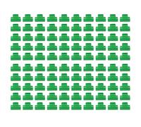 100 PCS Garden Shed Clamps Plastic Stable Versatile Film Shading Net Clips for Greenhouse Secure Design Durable Material Weatherproof Plant Protection (16 mm)