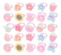 100 Pcs Giocattoli Bambine Anelli Ragazza Gioielli Per Bambini Ragazze