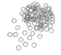 100 Pcs Guarnizione Molla in Acciaio Inossidabile Rondella Ad Anello Diviso