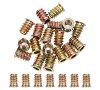 100 Pcs Inserti Filettati Per Legno Nut Di Inserimento Filettato Inserto