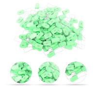 100 Pcs Lucchetto Di Plastica, Con Etichette Chiave Blocchi Cavi