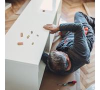 100 Pcs M4 M5 Dadi Esagonali Dado Per Vite Mobili Inserto Filettato Legno