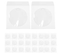 100 Pcs Maniche Di Carta Bustine Porta Cd Custodia Per Borse Riporre