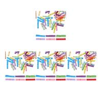 100 Pcs Messaggi Nella Bottiglia Carta Colorata Pergamene Decorazioni Natalizie