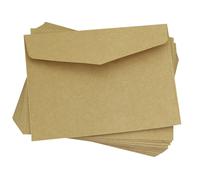 100 Pcs Mini Buste Da Lettera Per Appunti Piccole Di Carta Kraft