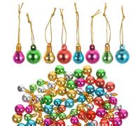 100 Pcs Palline Natalizie Colorate Natale Decorazione Dell'albero Di