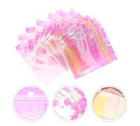 100 Pcs Piccole Buste Richiudibili Confezione Gioielli Sacchetto Per