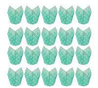 100 Pcs Pirottini Di Carta Per Muffin Mini Cupcake Involucri Torte
