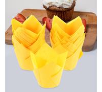 100 Pcs Pirottini Di Carta Per Torte Cupcake Fodere Dessert Muffin
