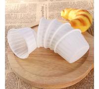 100 Pcs Pirottini Per Cupcake Tazze Antigrasso Di Carta Torte Torta