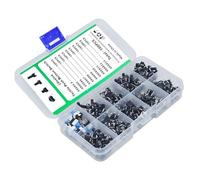100 PCS Pulsante Tattile, Interruttori a Pulsante Tattile, Micro Interruttore Momentaneo, Tattile Interruttore di Pulsante Kit, Micro Pulsanti, Micro Tattile Tattile Touch Pulsante Interruttore