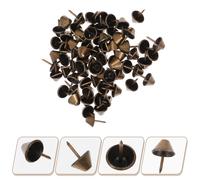 100 Pcs Puntine Decorative Bolle Per Mobili Chiodi Tappezzeria Vintage